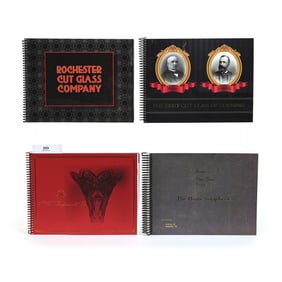 (4) Catalogs Of Cut Glass Companies