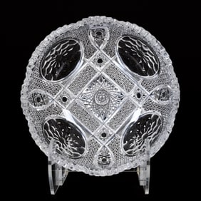 Bowl, ABCG, Rose Window Pattern By Meriden