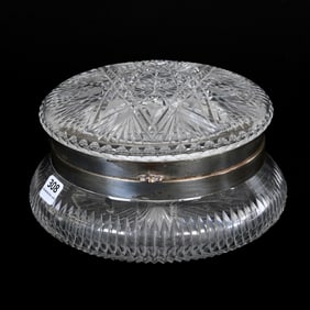 Dresser Box, ABCG, Pearl Pattern By Pairpoint