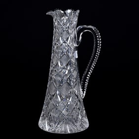 Champagne Pitcher, ABCG, Venetian Pattern By Straus