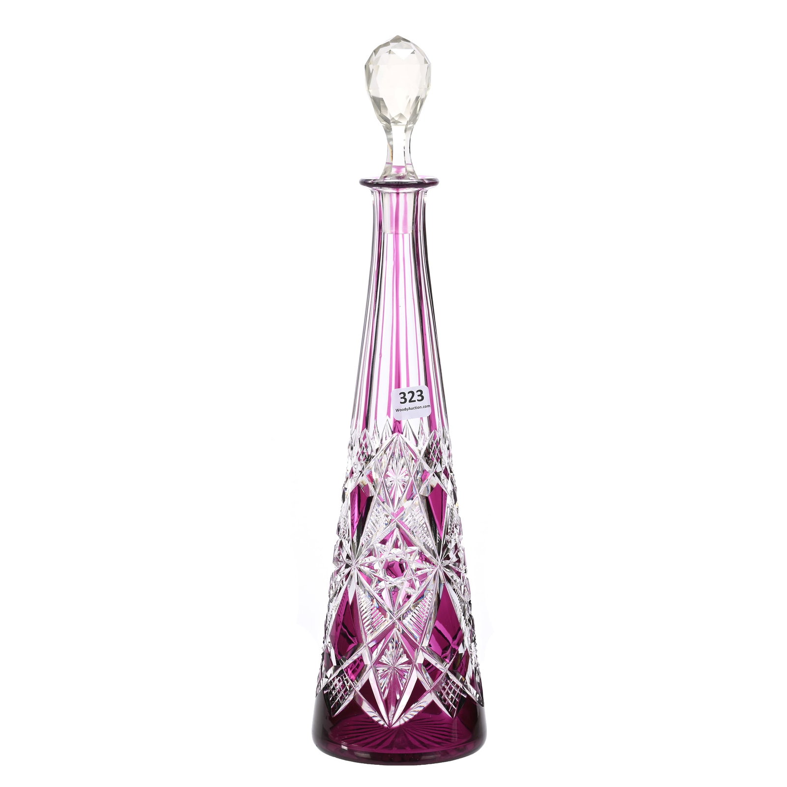 Decanter, BPCG, Amethyst Cut To Clear (1 of 3)