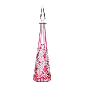 Decanter, BPCG, Cranberry Cut To Clear