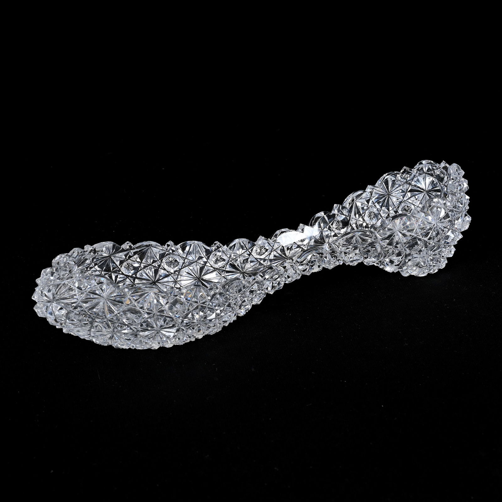 Spoon Rest, Slipper Shape, ABCG (1 of 3)