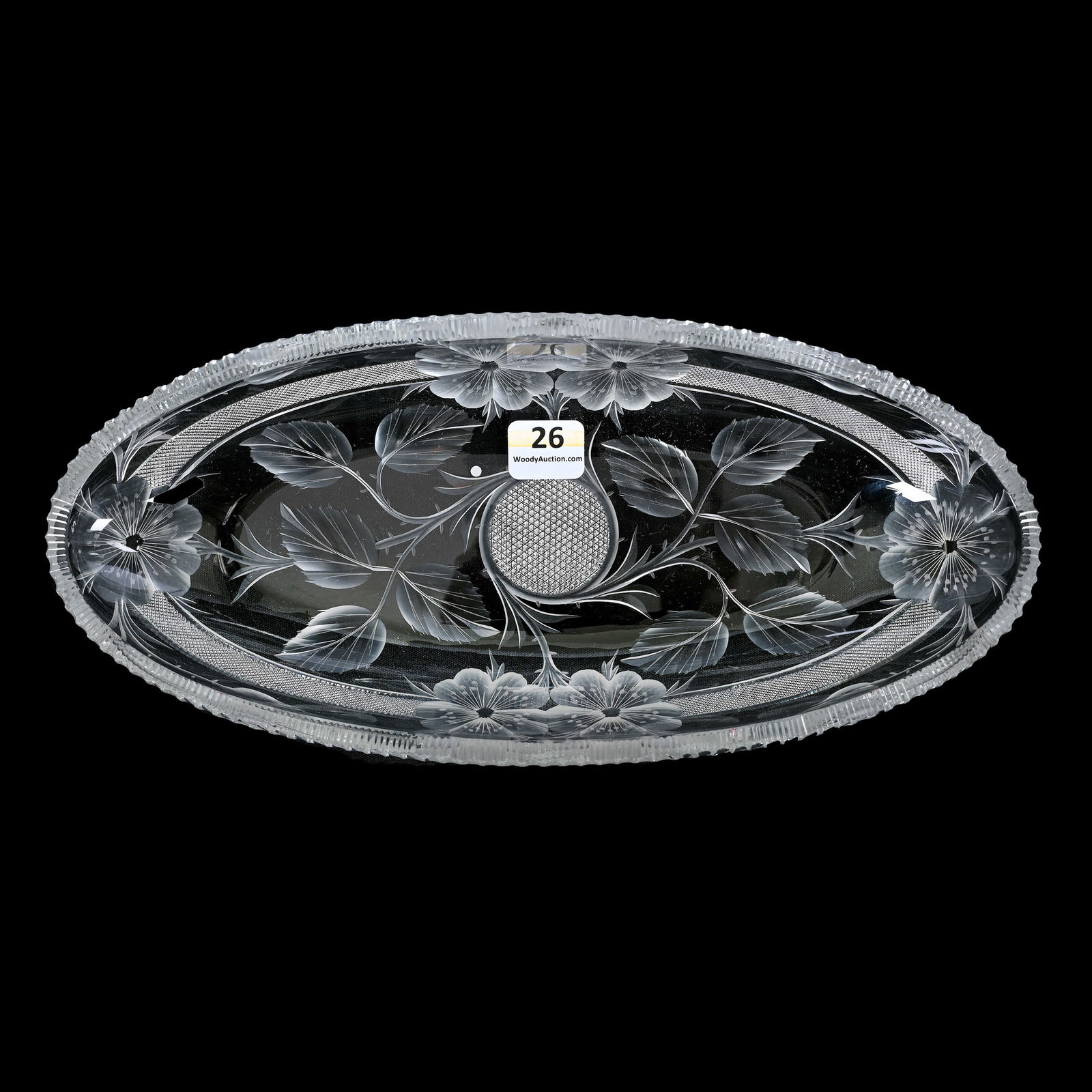 Celery Tray, ABCG, Signed Tuthill Rosemere Pattern (1 of 3)