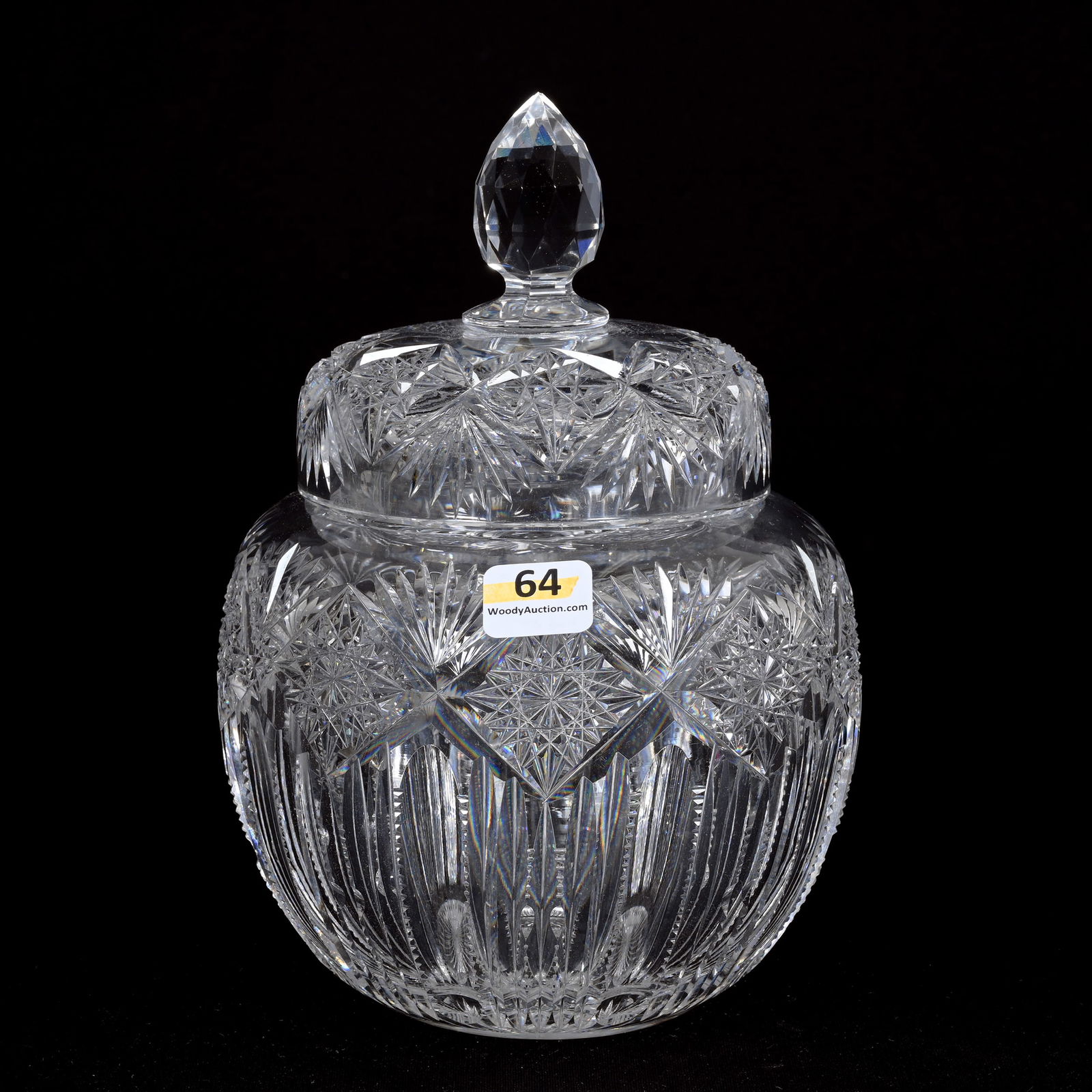 Covered Jar, ABCG, Hindoo Pattern By J. Hoare (1 of 4)