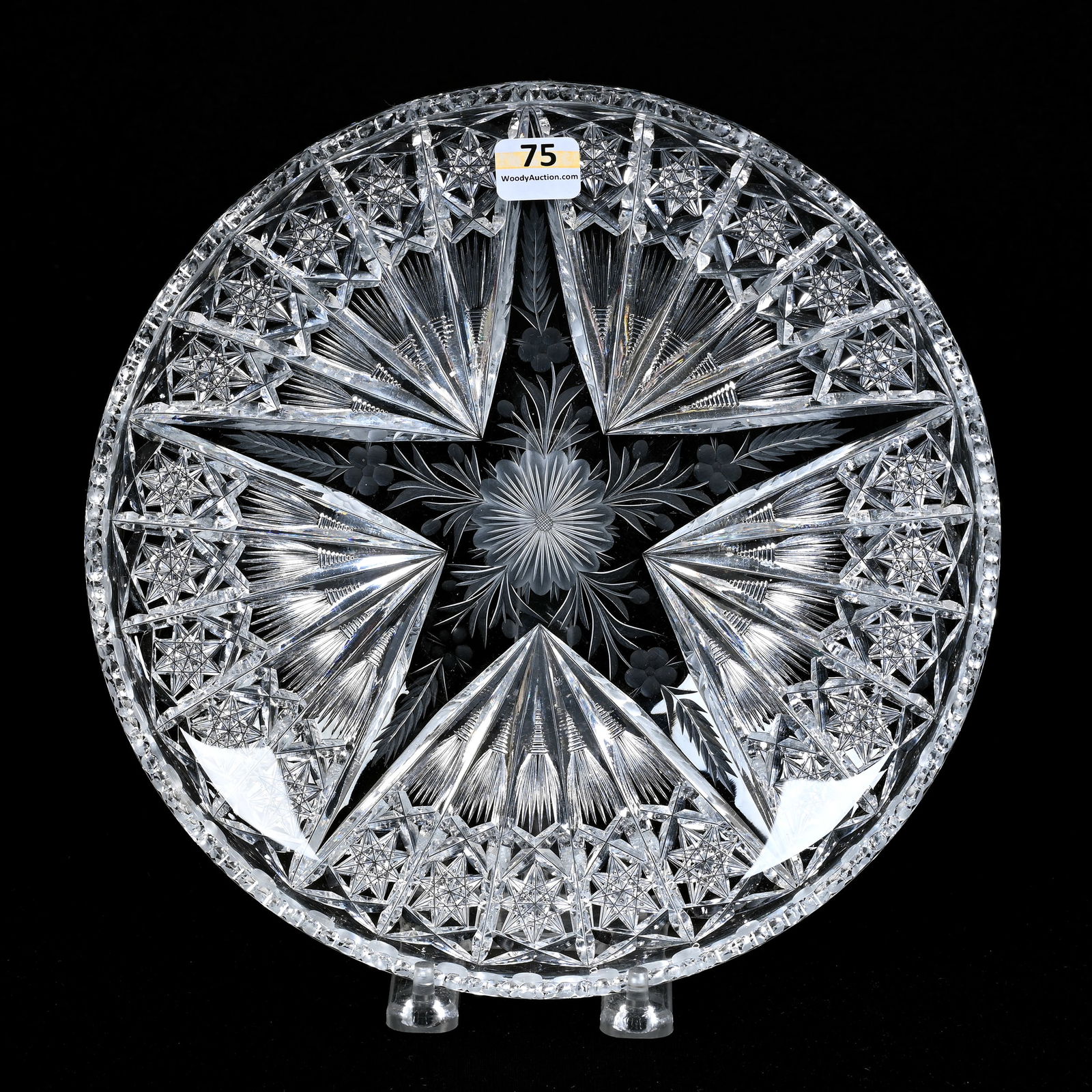 Plate, Frisbee Shape, ABCG, Signed Tuthill (1 of 2)