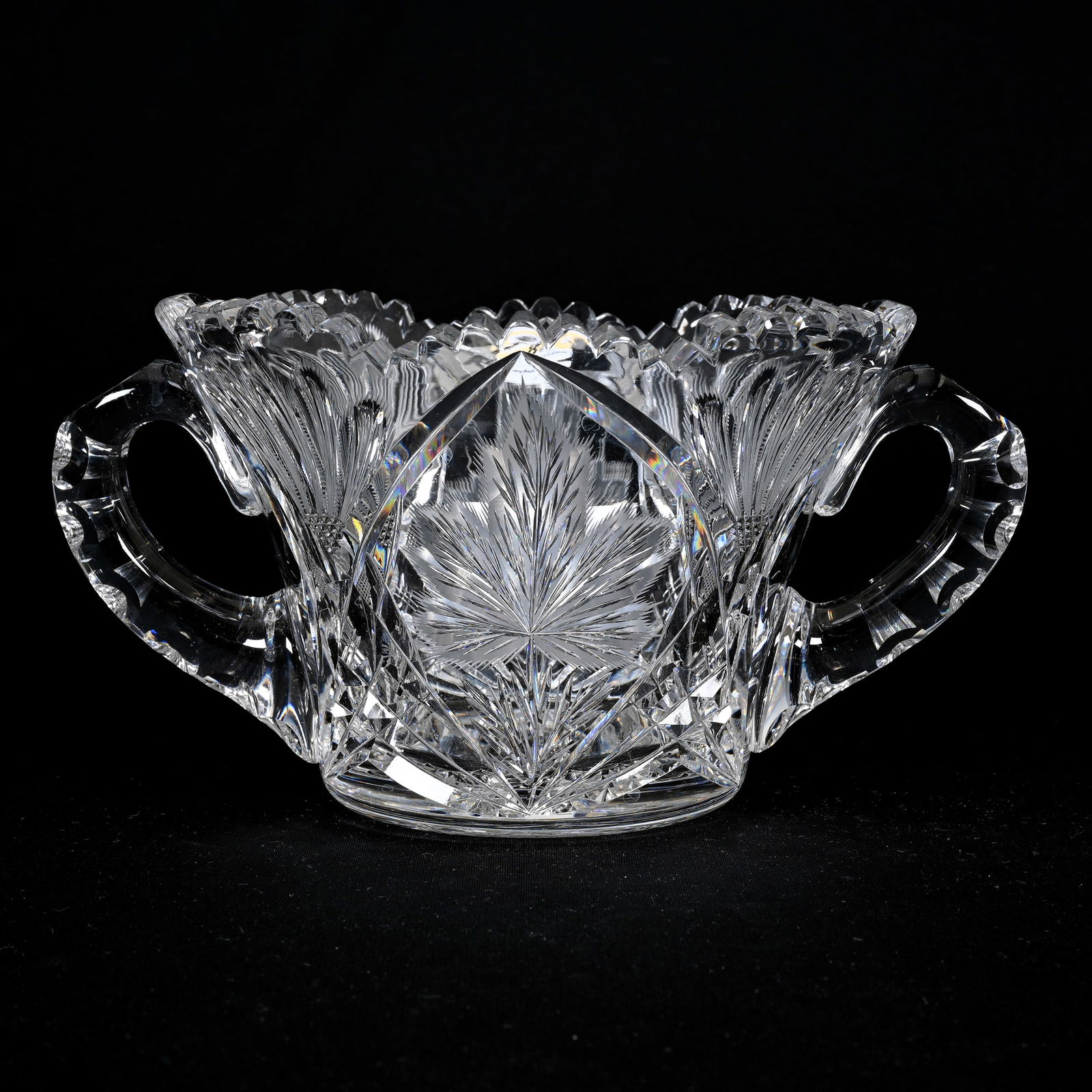 Ice Tub, Two Handle, ABCG, Fallen Leaf Pattern (1 of 3)