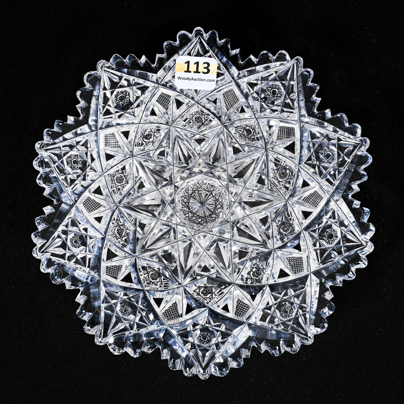 Plate, ABCG, Signed Hawkes Portland Pattern (1 of 2)