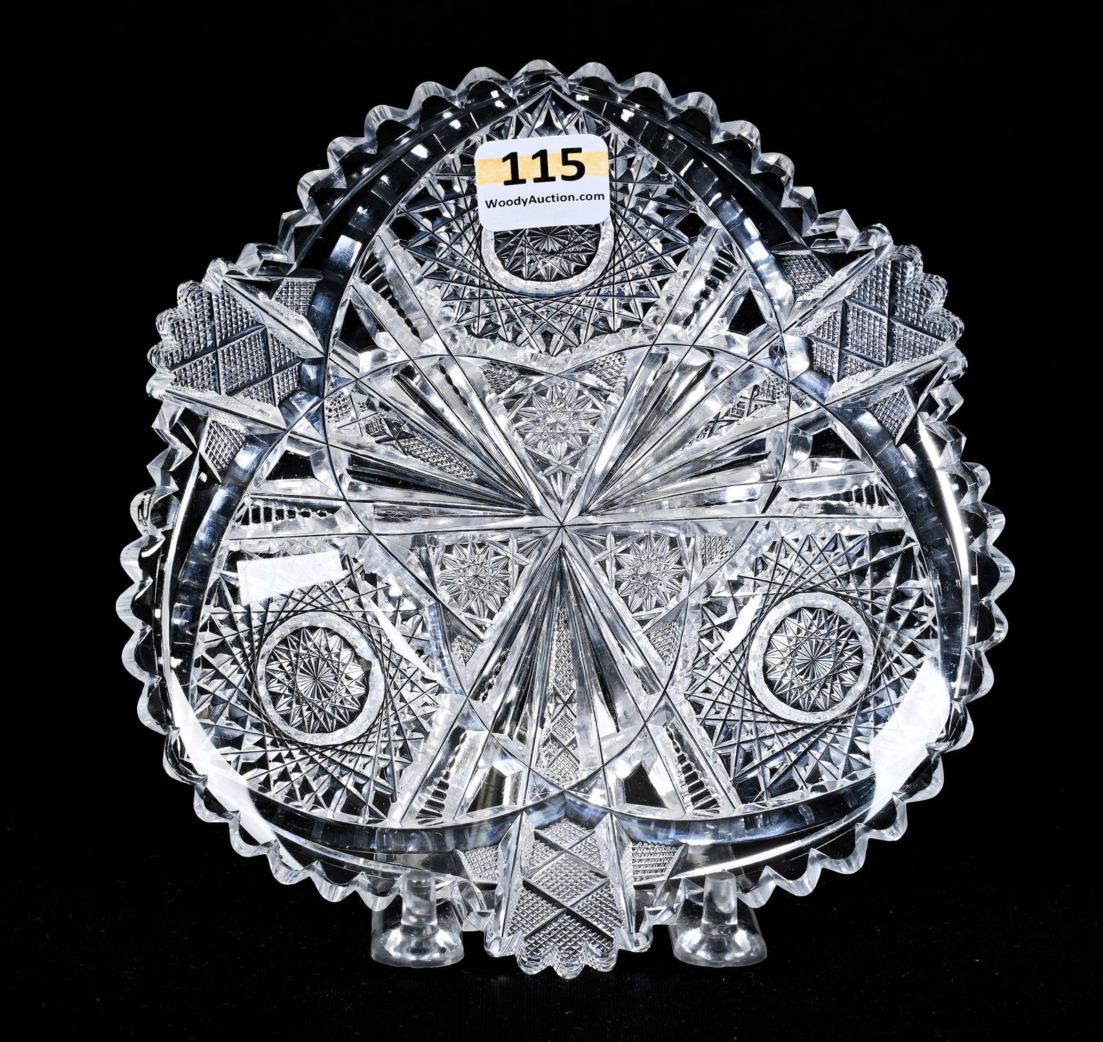 Plate, ABCG, Wedgemere Pattern By Libbey (1 of 2)