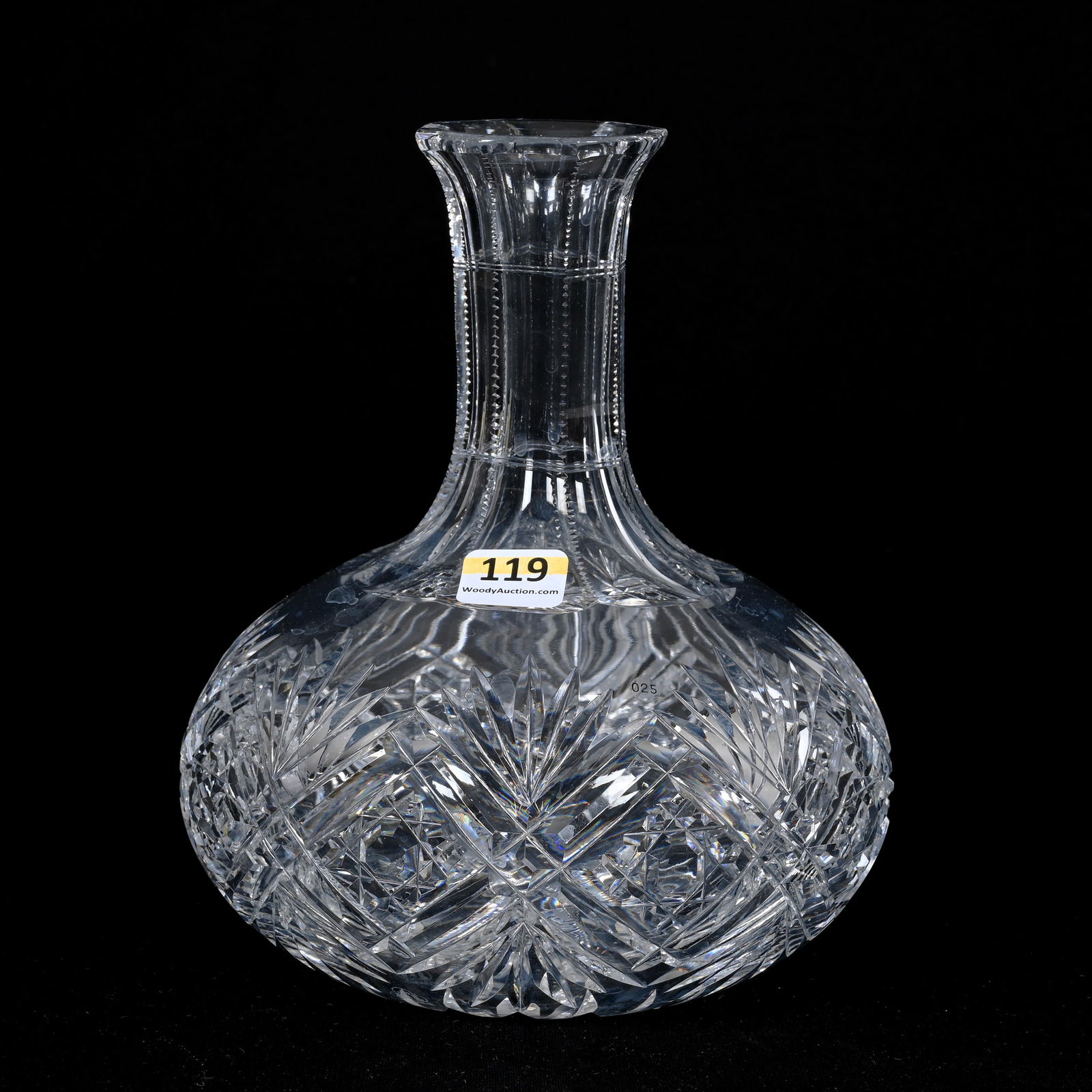 Water Carafe, ABCG, Signed Hawkes Middlesex Pattern (1 of 3)