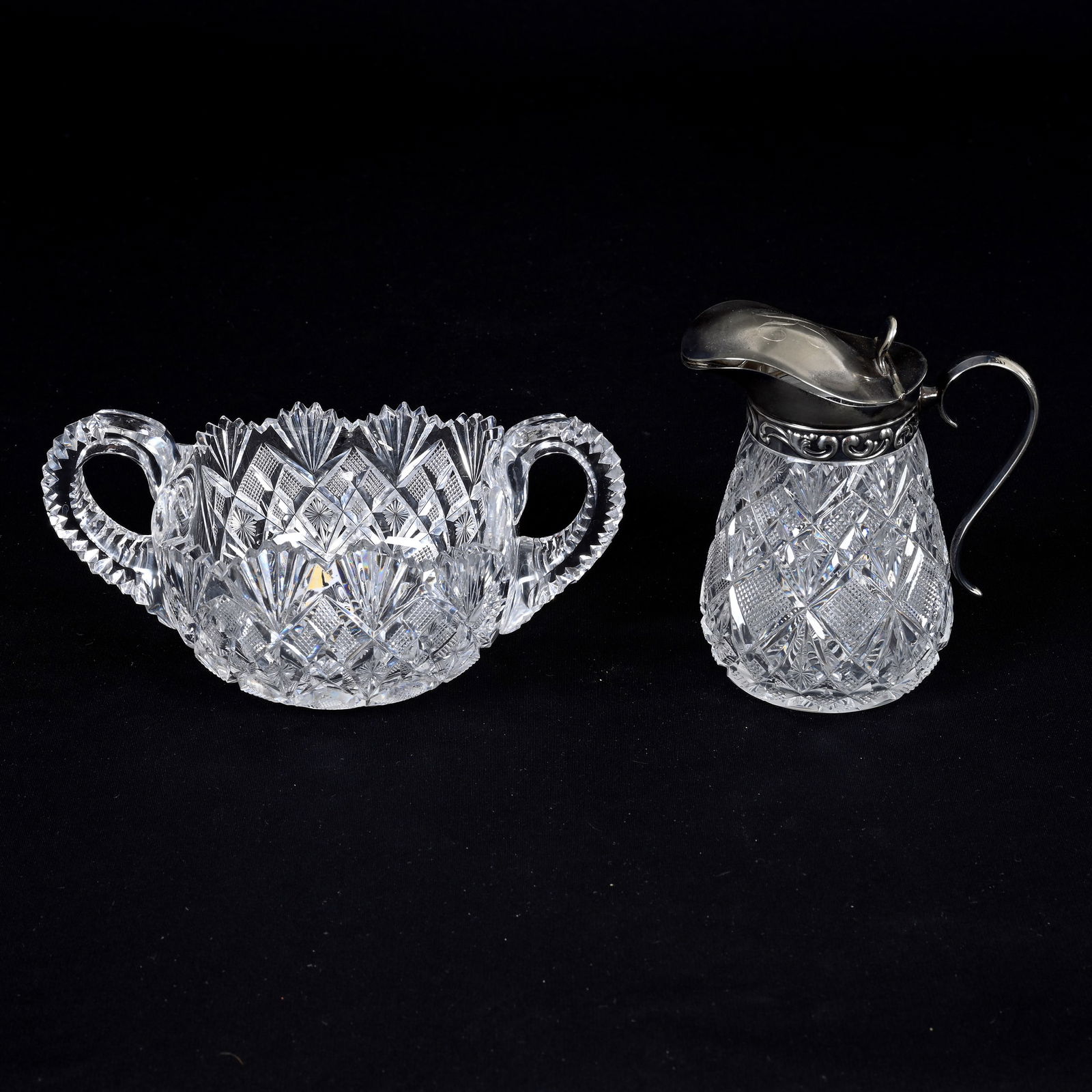 Syrup & Sugar Bowl, ABCG, Venetian Pattern By Straus (1 of 5)
