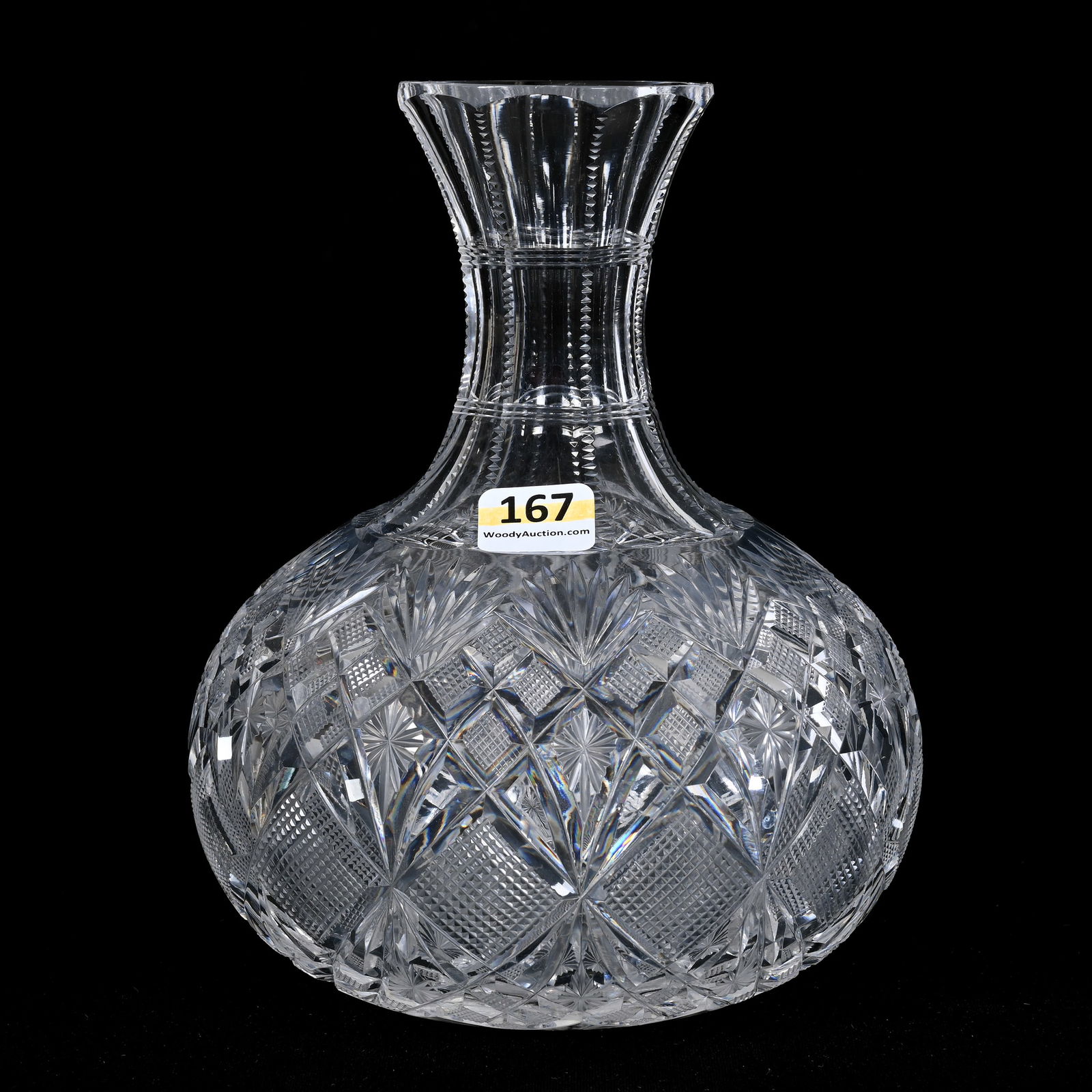 Water Carafe, ABCG, Venetian Pattern By Straus (1 of 3)