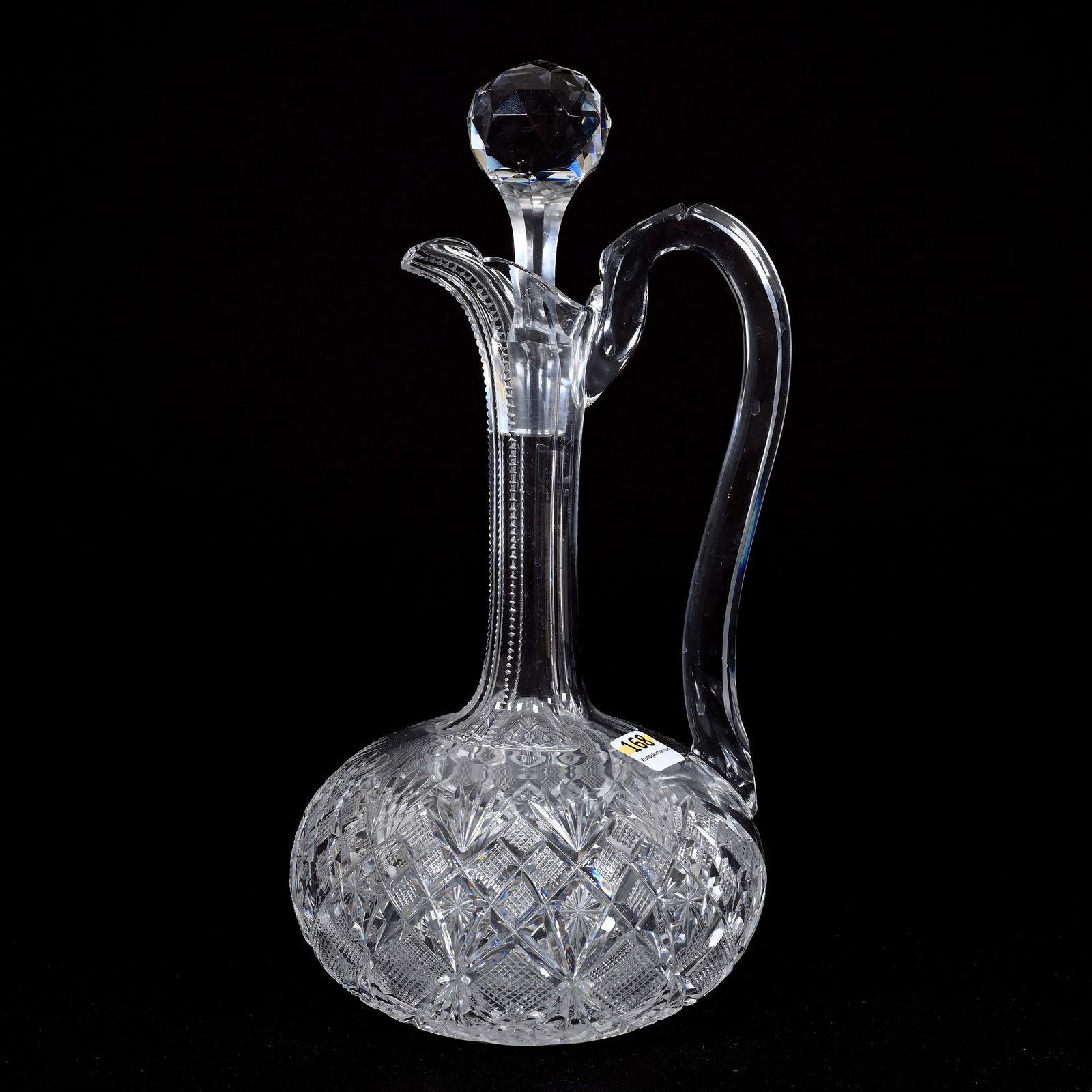 Decanter, ABCG, Venetian Pattern By Straus (1 of 3)