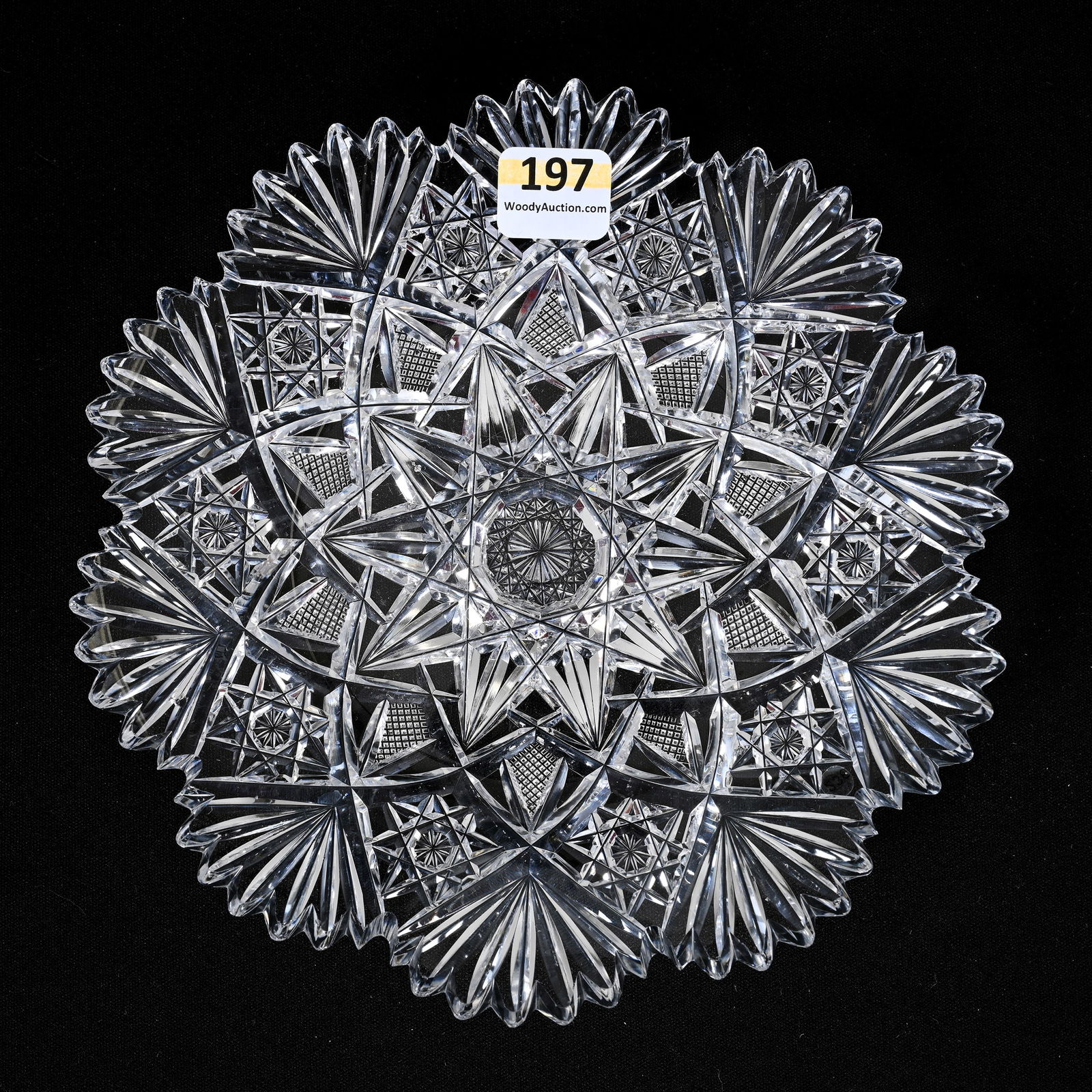 Plate, ABCG, Gladys Pattern By Hawkes (1 of 2)