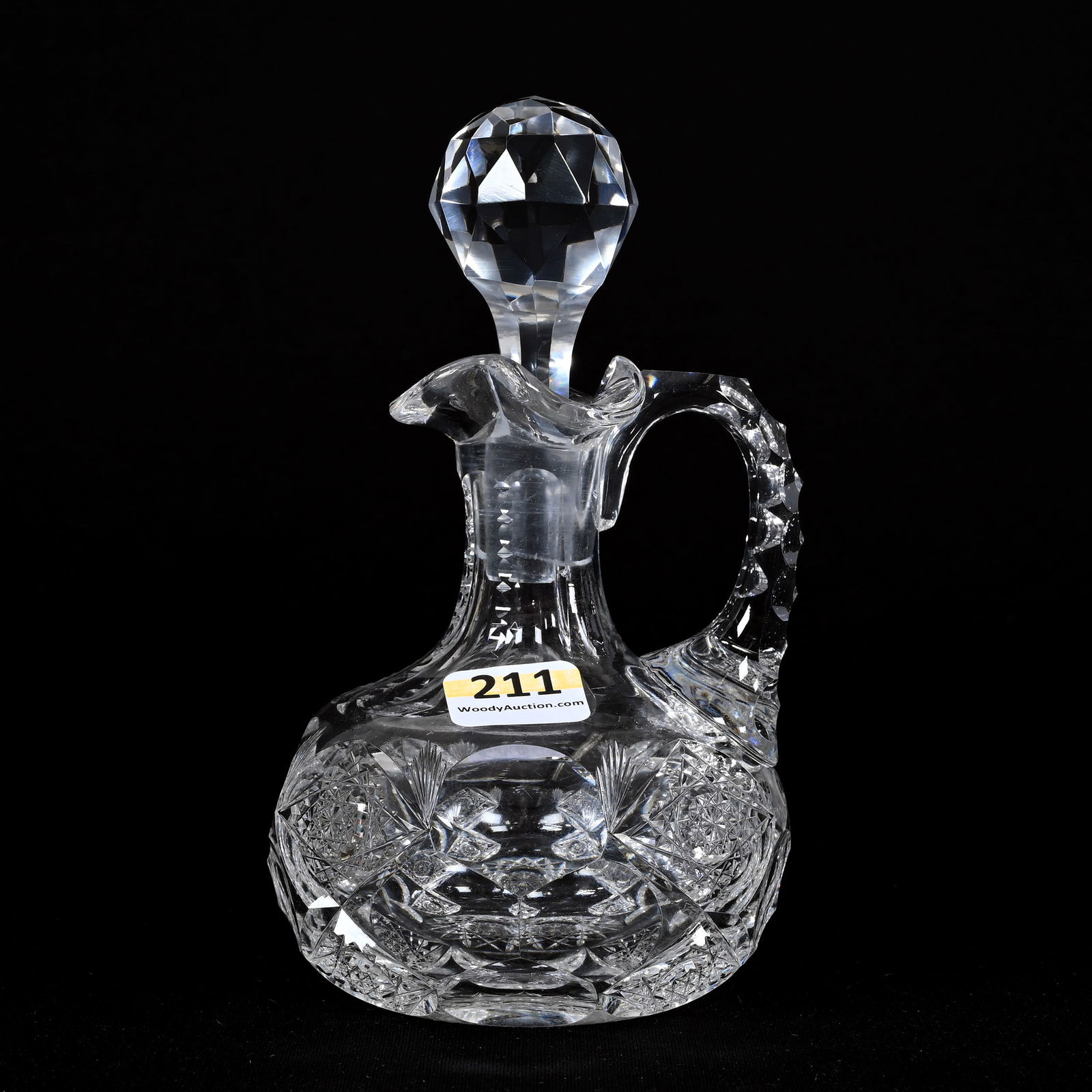 Cruet Bottle, ABCG, Queens Pattern By Hawkes (1 of 3)