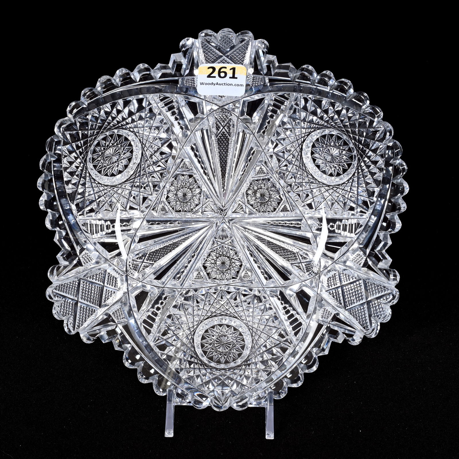 Plate, ABCG, Wedgemere Pattern By Libbey (1 of 2)