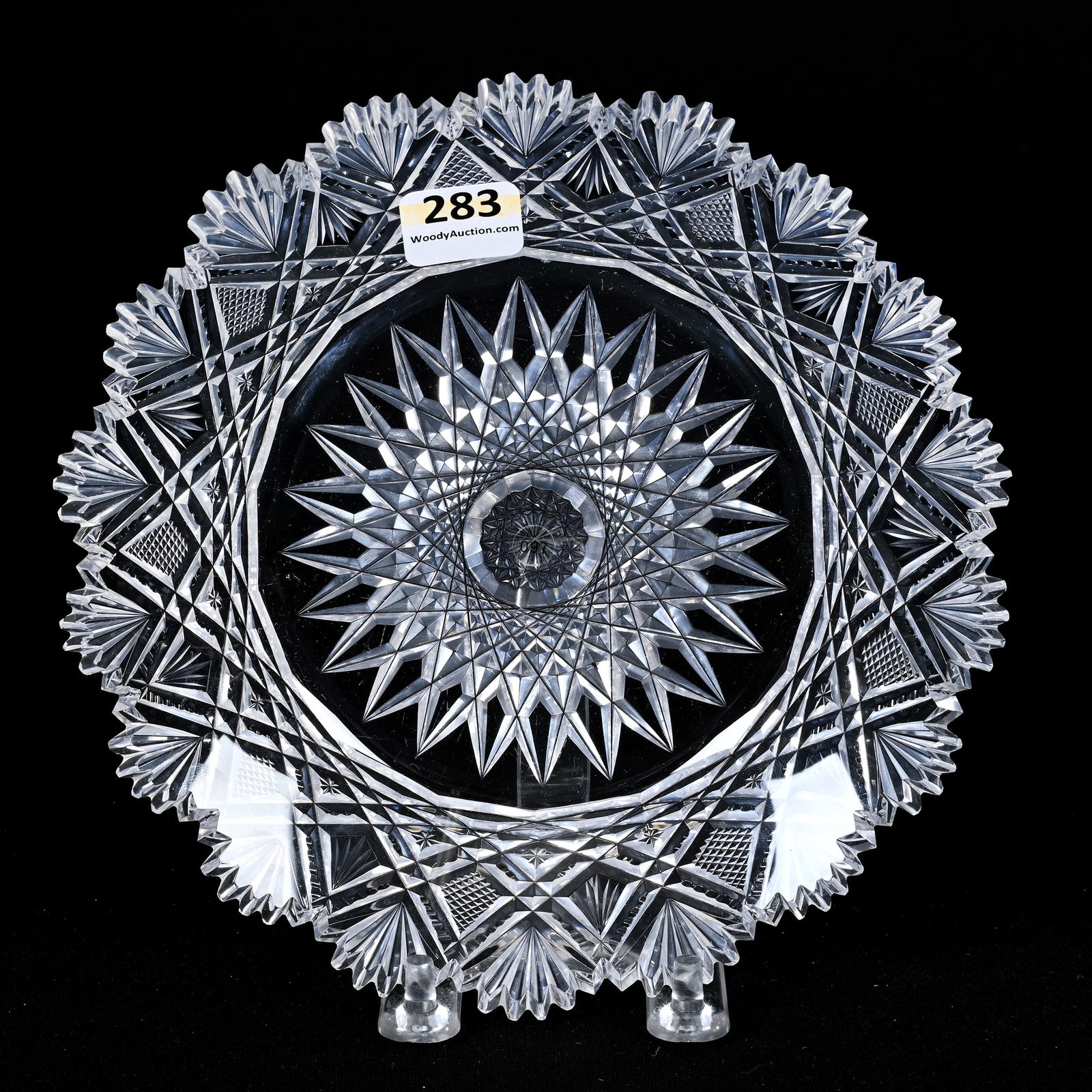 Plate, ABCG, Parisian Pattern By Dorflinger (1 of 2)