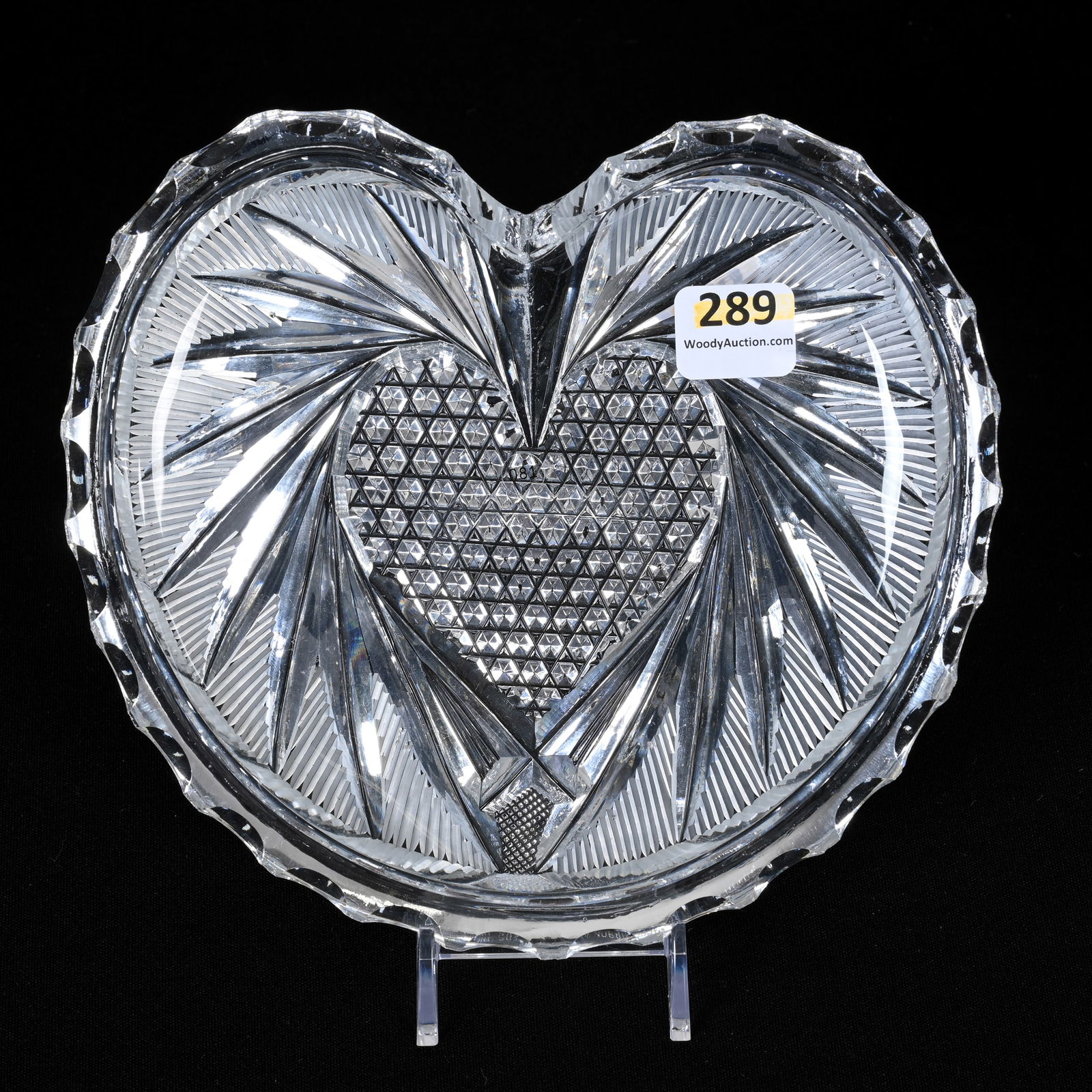 Plate, Heart Shape, ABCG, Heart Pattern (1 of 3)