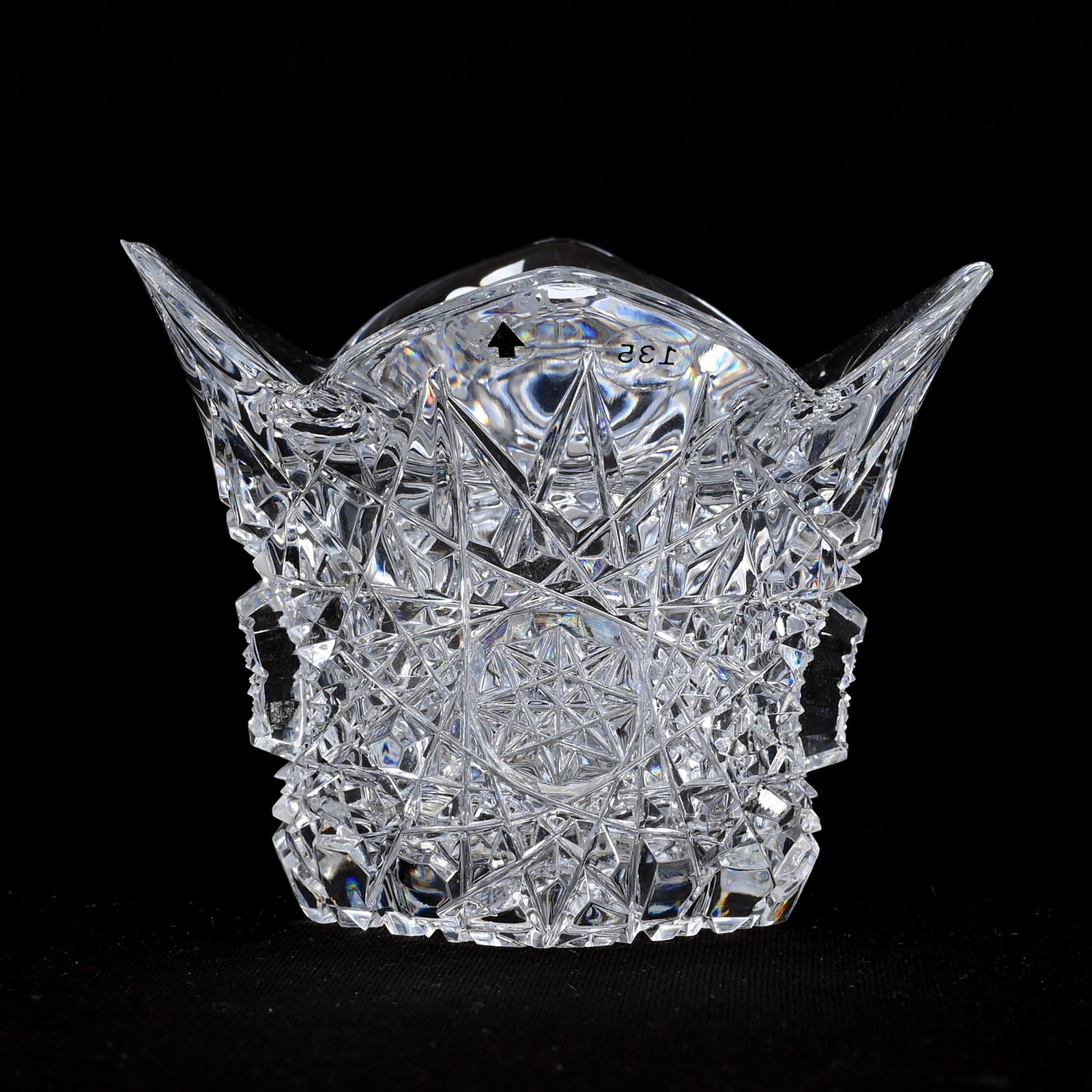 Toothpick Holder, Cut Glass (1 of 3)