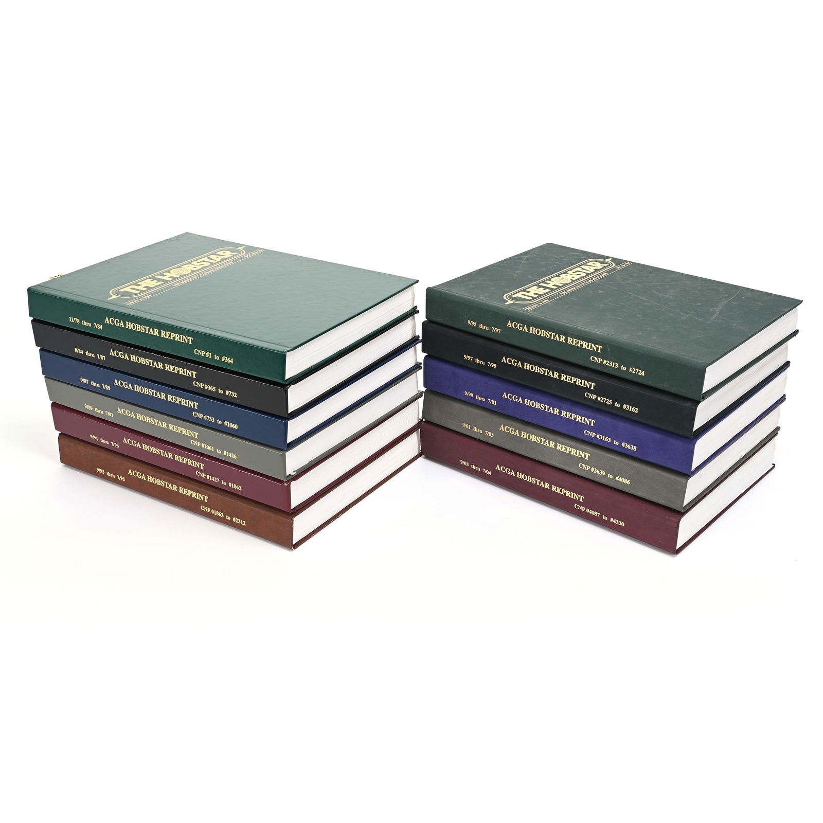 (11) Bound Volumes Of ACGA The Hobstar Newsletter (1 of 1)