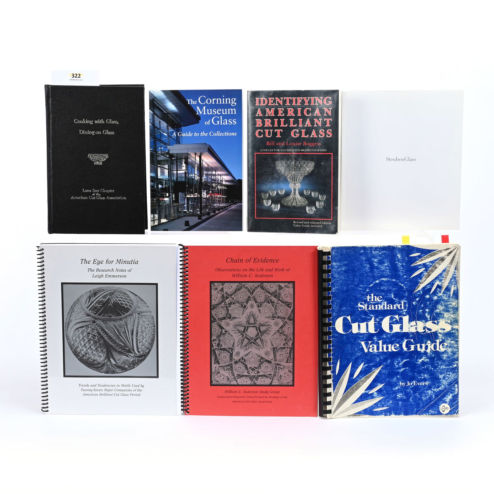 (6) Books About American Brilliant Cut Glass (1 of 2)