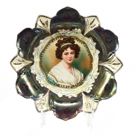 Bowl, Unmarked R.S. Prussia, Lebrun Portrait