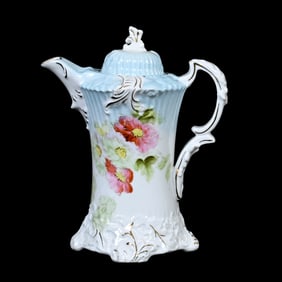Chocolate Pot, Unmarked Early Prussia