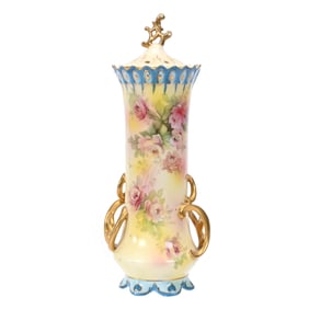 Potpourri Jar Marked Crown Viersa