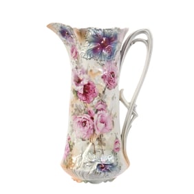 Tankard Marked R.S. Prussia, Carnation Mold