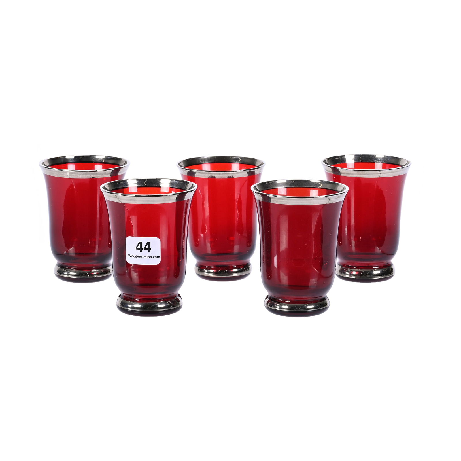 (5) Tumblers Matching "Shake A Leg" Decanter (1 of 3)