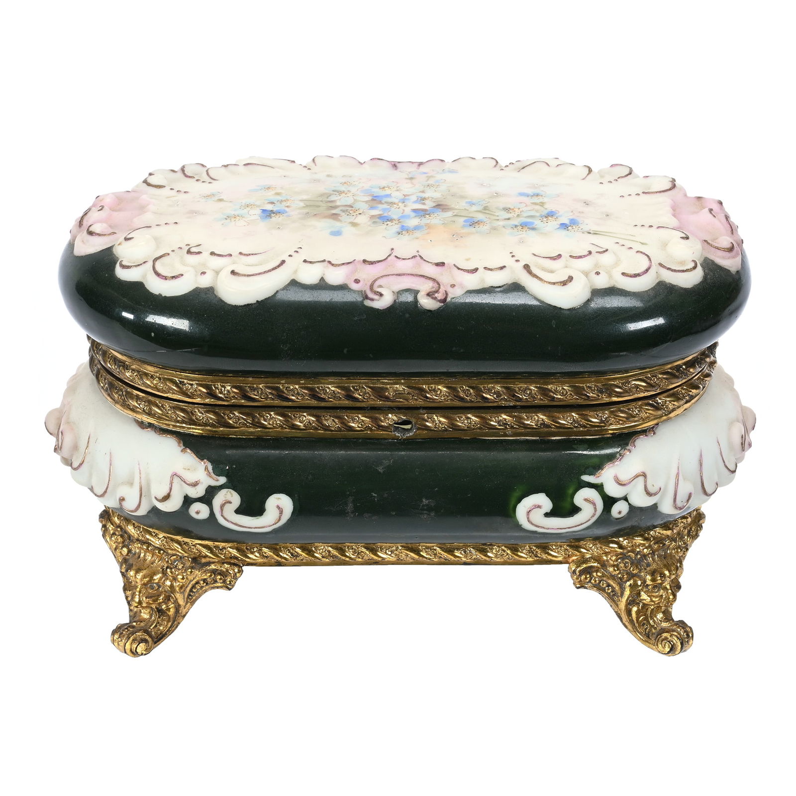 Oblong Dresser Box, Wave Crest Banner Mark (1 of 4)