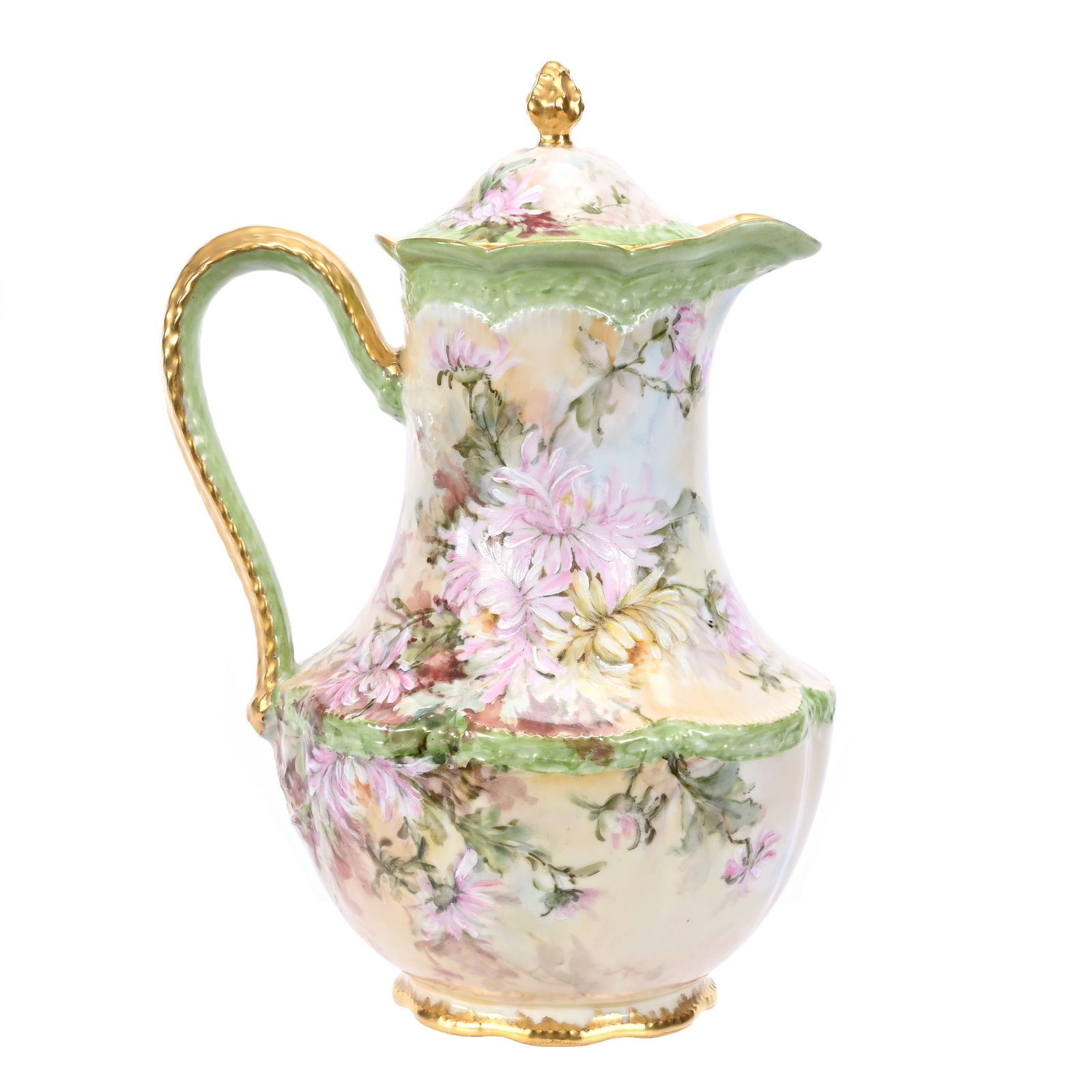 Chocolate Pot Marked H&C Limoges (1 of 4)