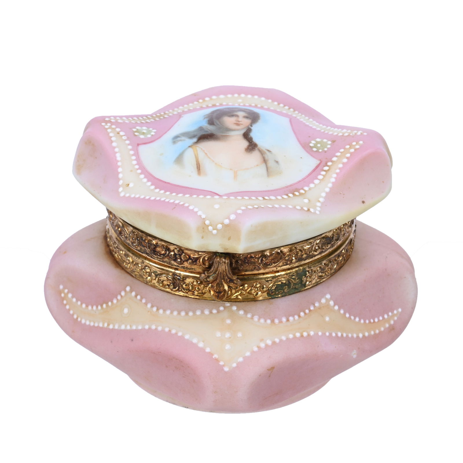 Jewel Box Marked Nakara Art Glass (1 of 4)