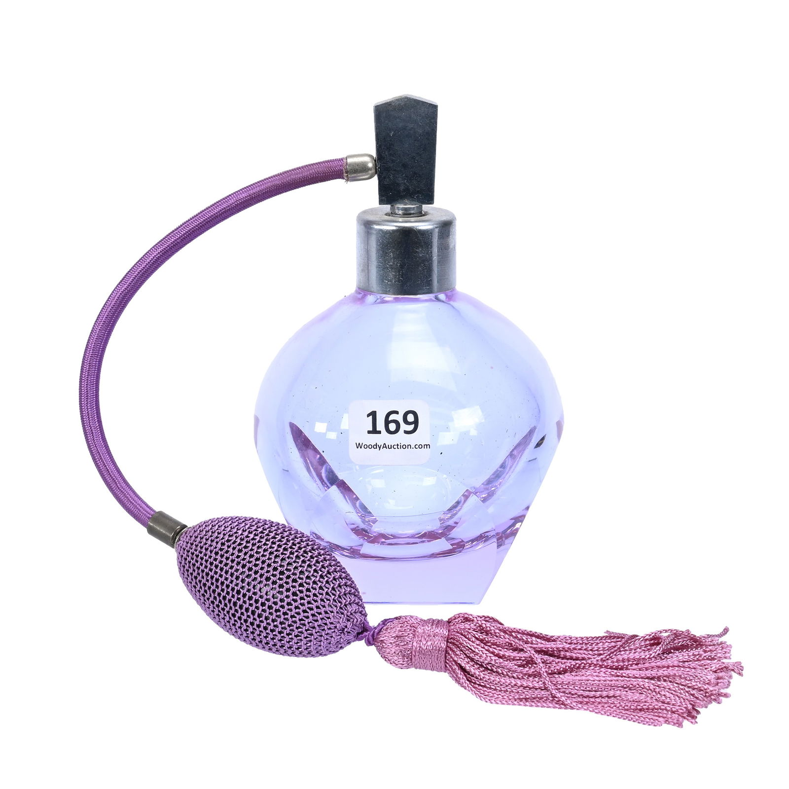 Atomizer Signed Moser Alexandrite Art Glass (1 of 4)