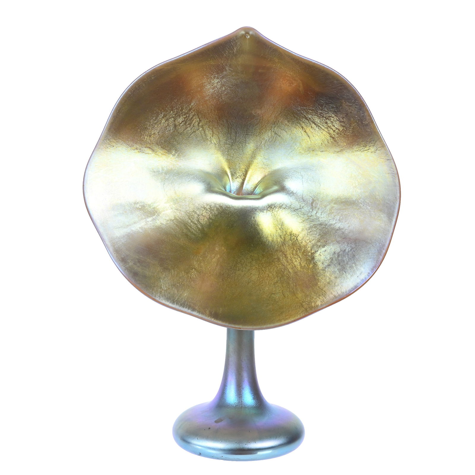 Vase, Jack In Pulpit Form, Contemporary Art Glass (1 of 4)