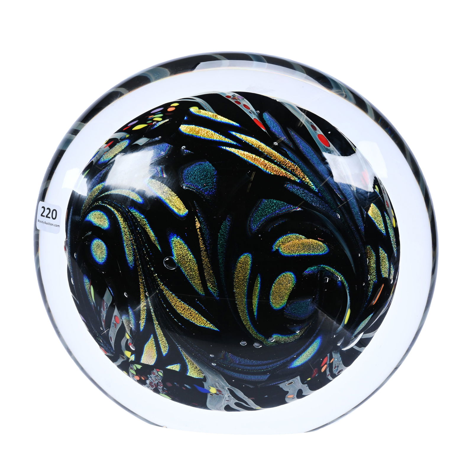 Sculpture, Contemporary Art Glass Signed R. Garrett (1 of 4)