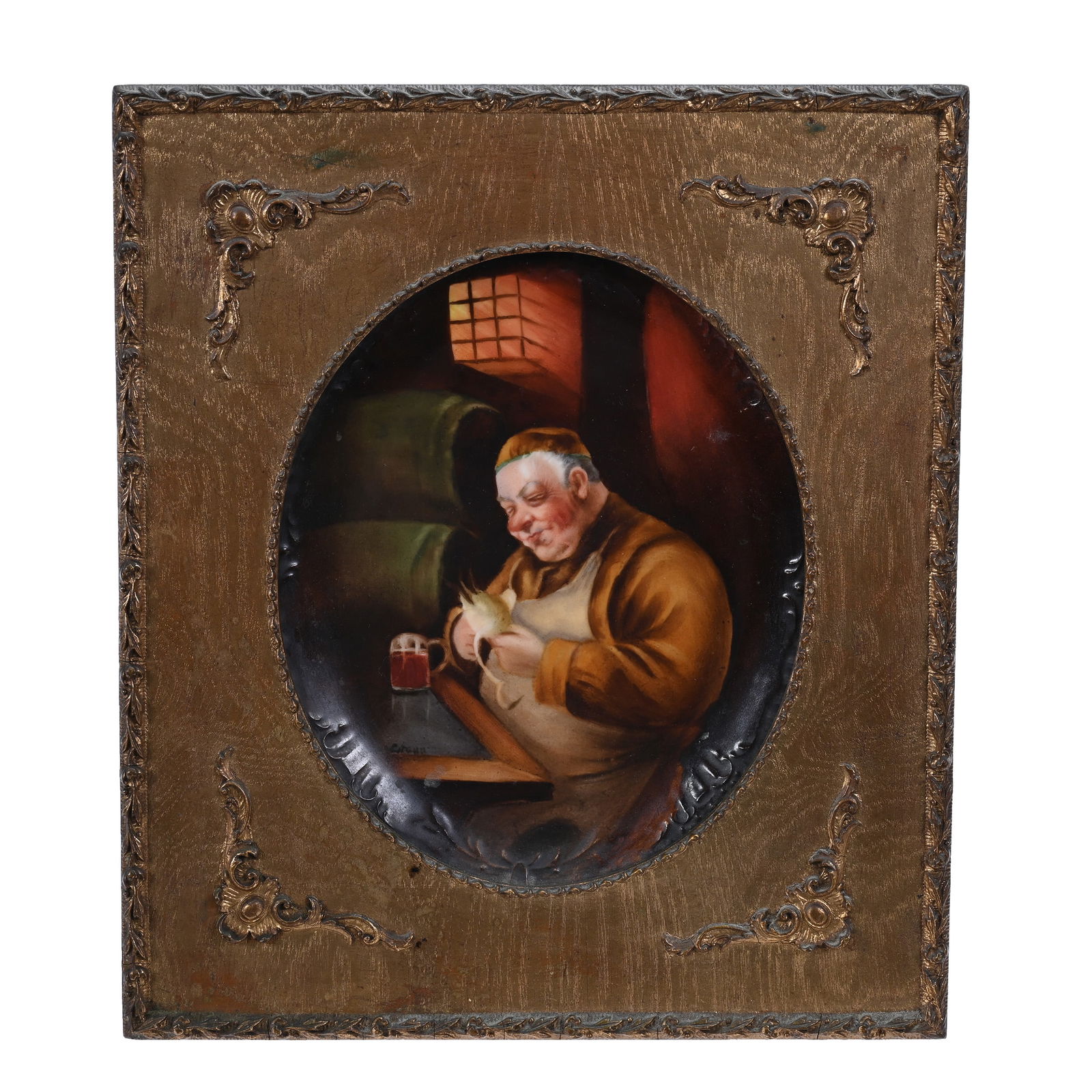 Oval Tray Marked Pickard (Limoges Blank) (1 of 3)