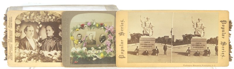 OVER (100) VINTAGE STEREO VIEW CARDS: OVER (100) VINTAGE STEREO VIEW CARDS INCLUDES: WASHINGTON D.C. AND MUCH MORE!