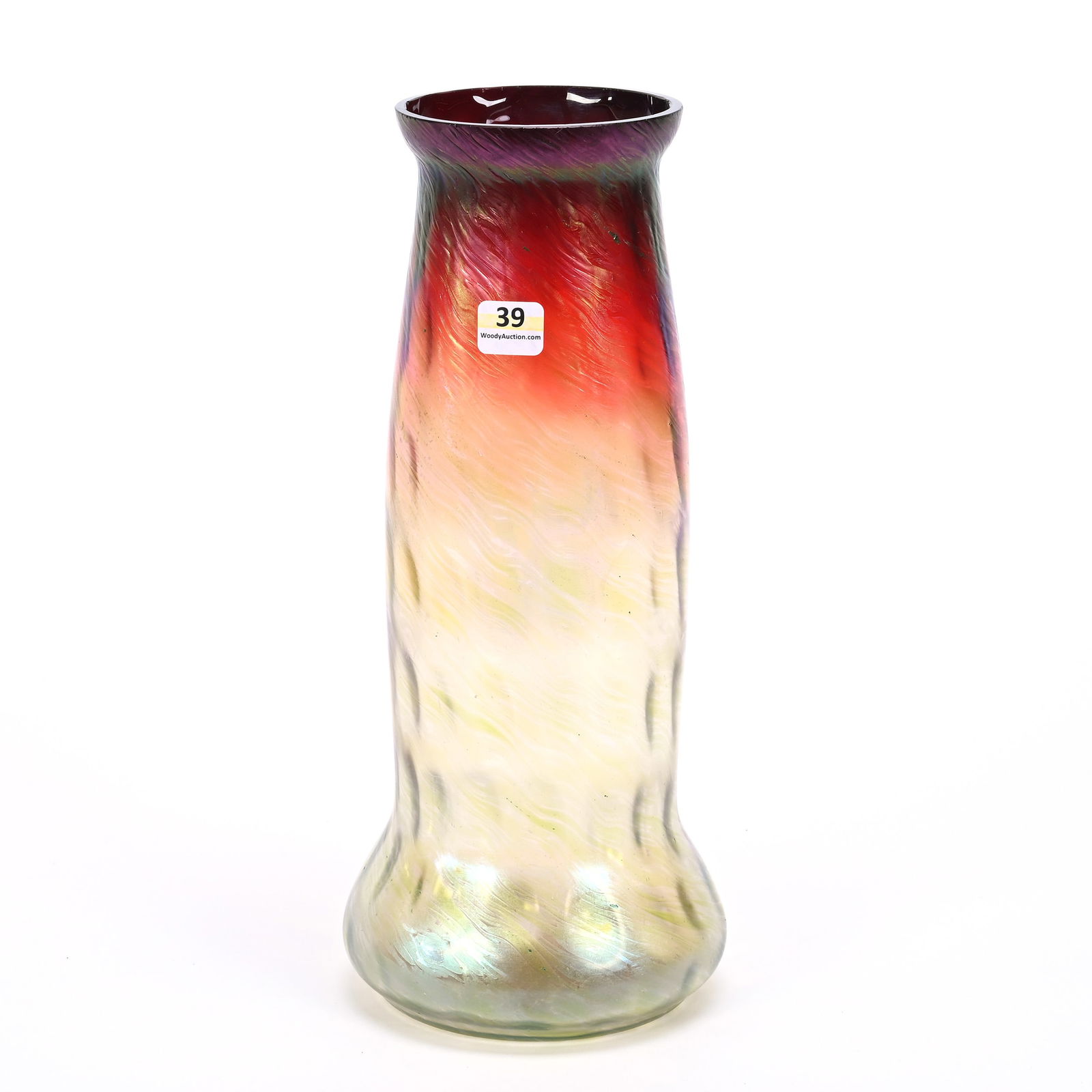 Vase, Rindskopf Art Glass, Grenada Design (1 of 3)