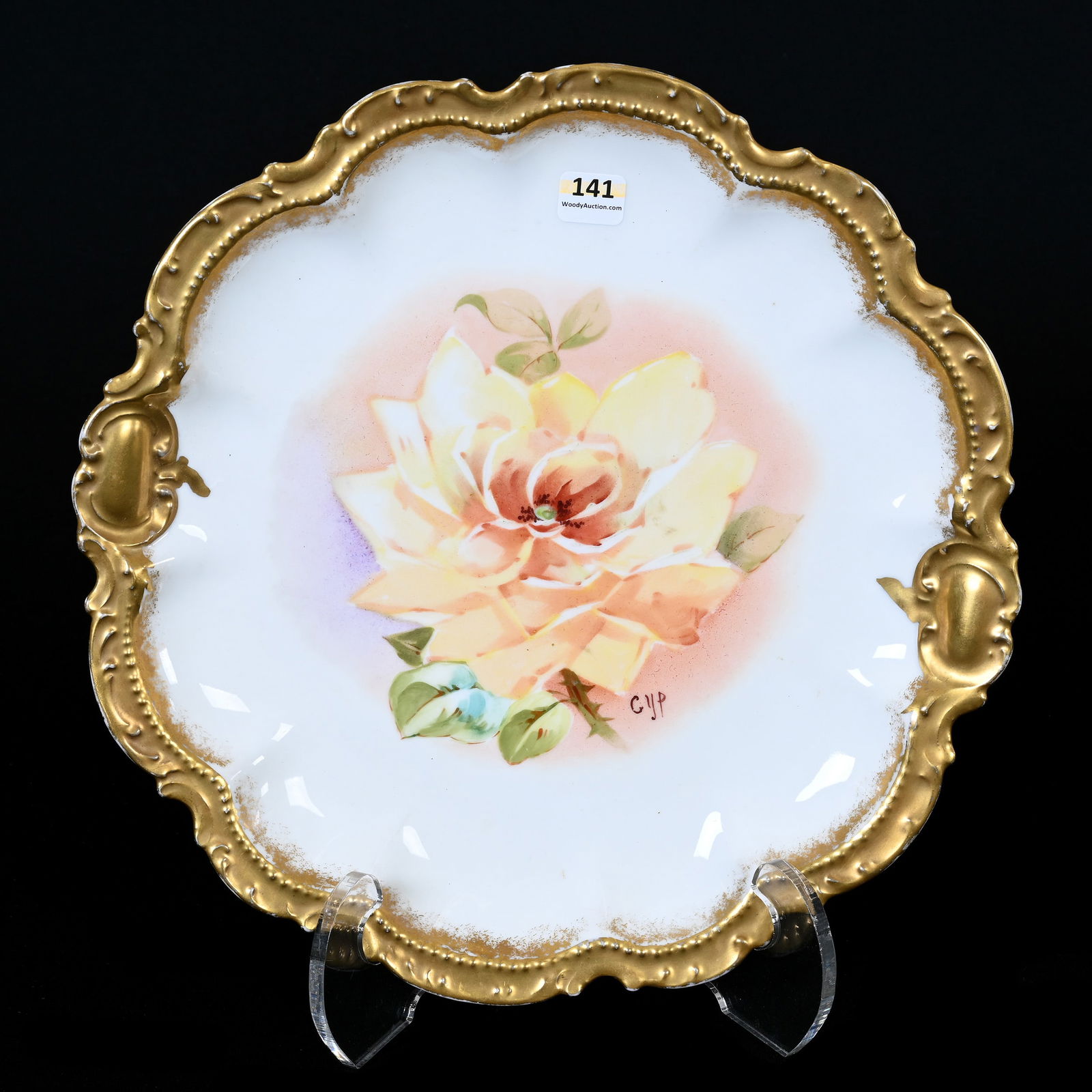 Plate Marked Coronet Limoges (1 of 3)
