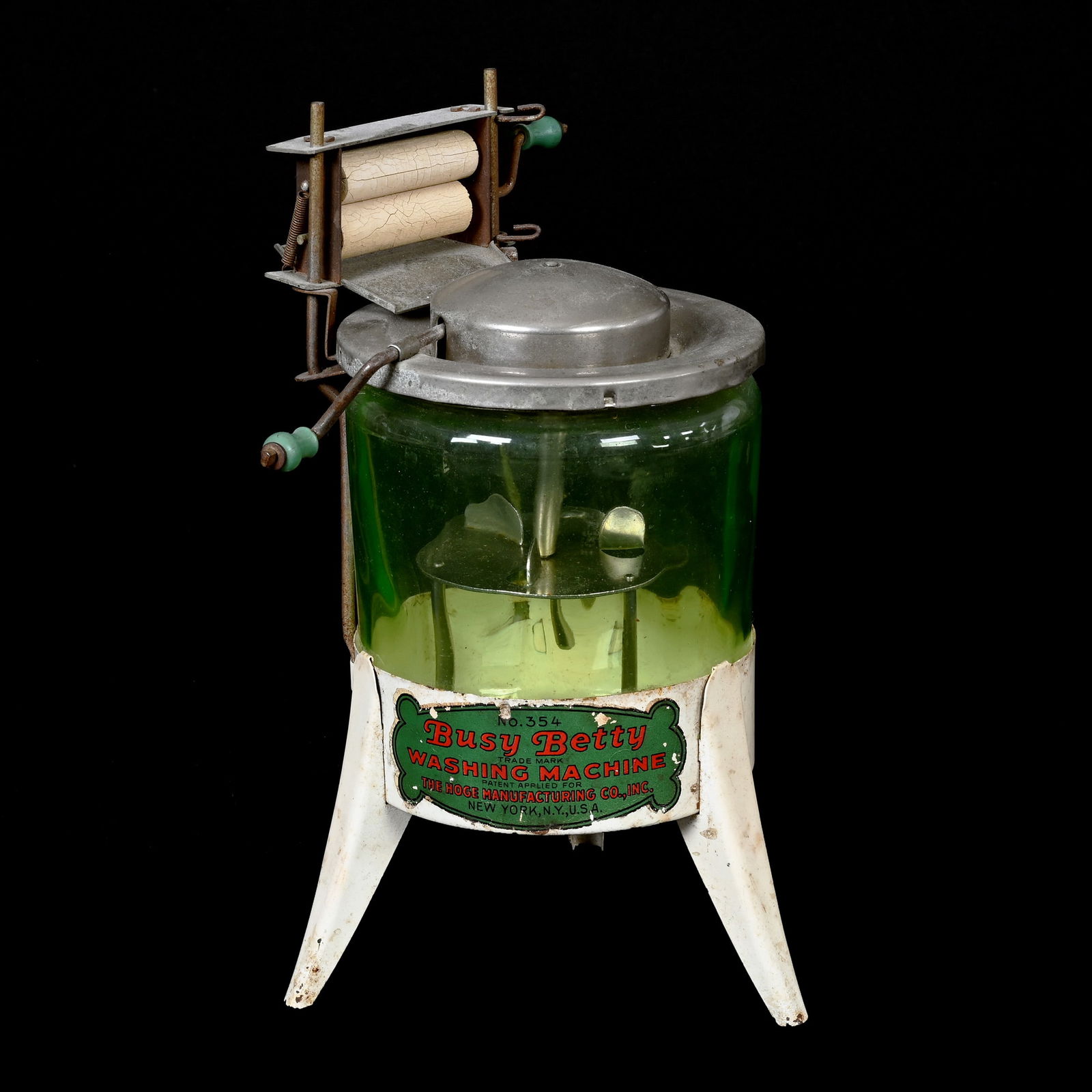 Child's Washing Machine Titled "Busy Betty #354 (1 of 4)