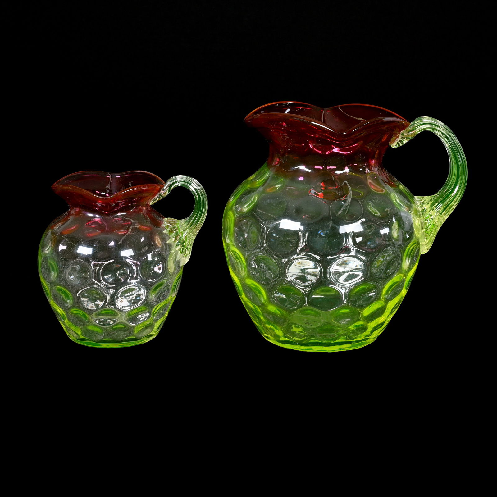 (2) Pitchers, Rubina Verde Coinspot (1 of 5)