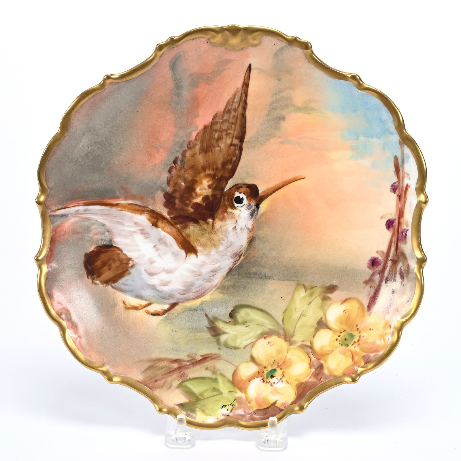 Plate Marked L.D.B.C. Limoges Porcelain (1 of 3)