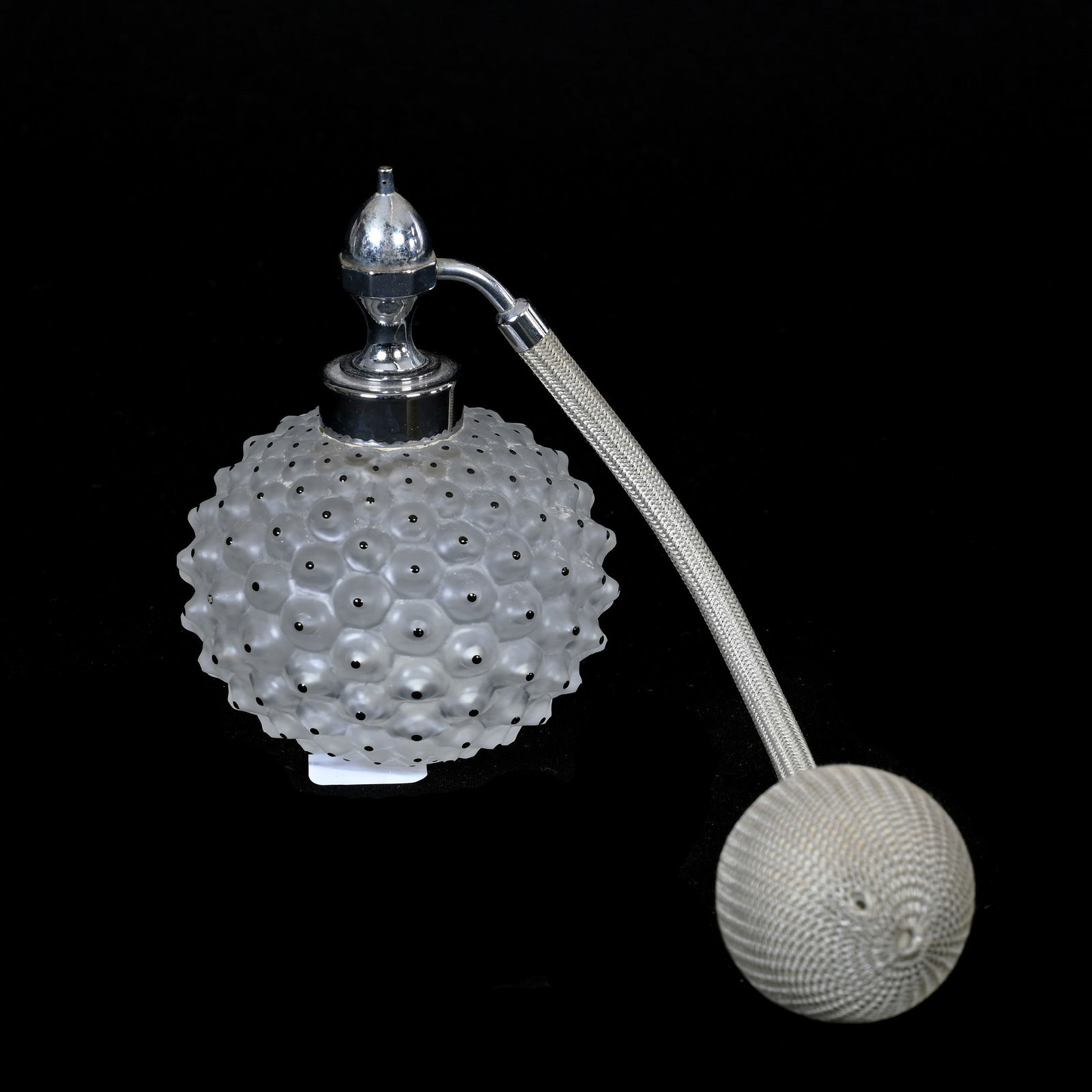 Perfume Atomizer Signed Lalique France Cactus Design (1 of 4)