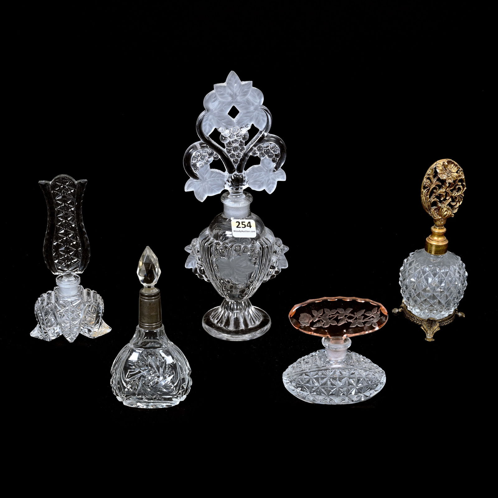 (5) Perfume Bottles, Czechoslovakia Style (1 of 4)