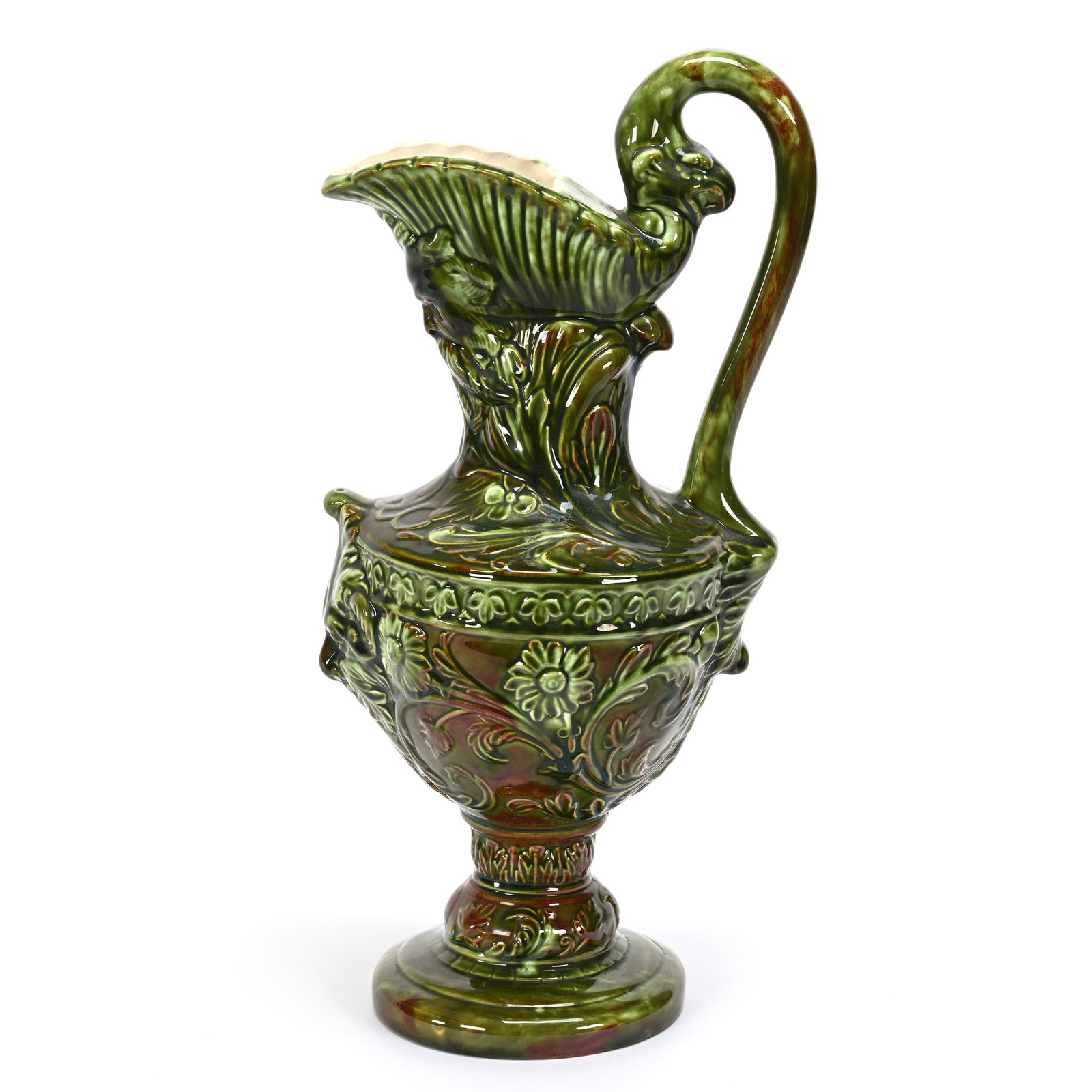 Pedestal Ewer Attributed To Mullin Ceramics (1 of 4)