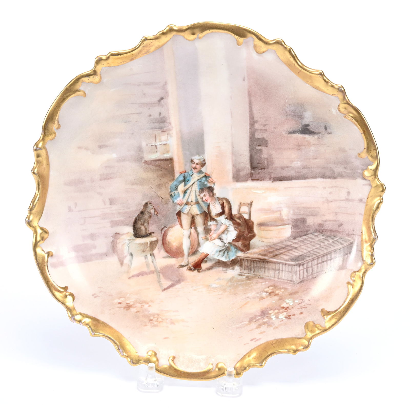 Plate Marked L.R.& L. Limoges Porcelain (1 of 2)