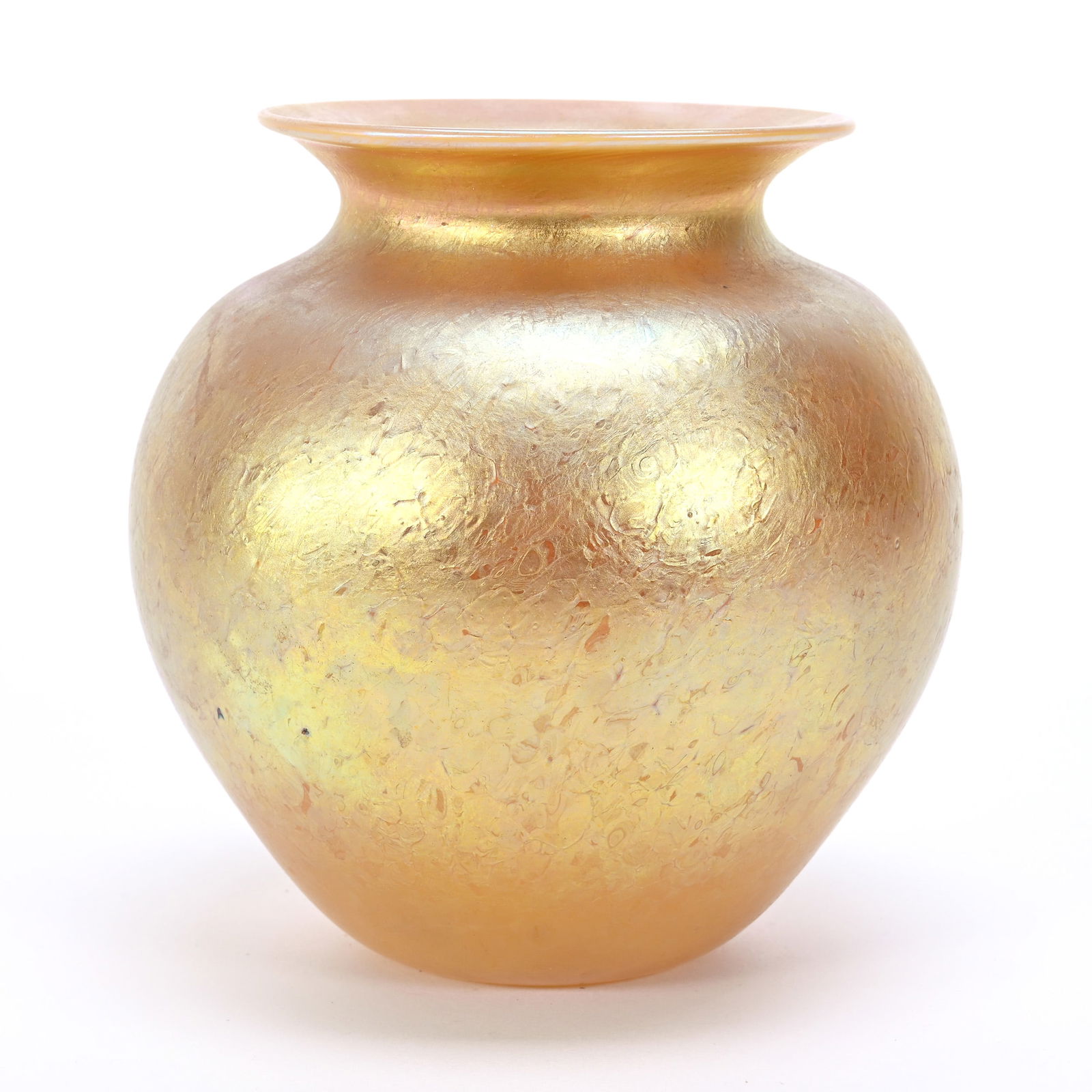 Vase Signed Lundberg Studios #040579, Dated 1992 (1 of 3)