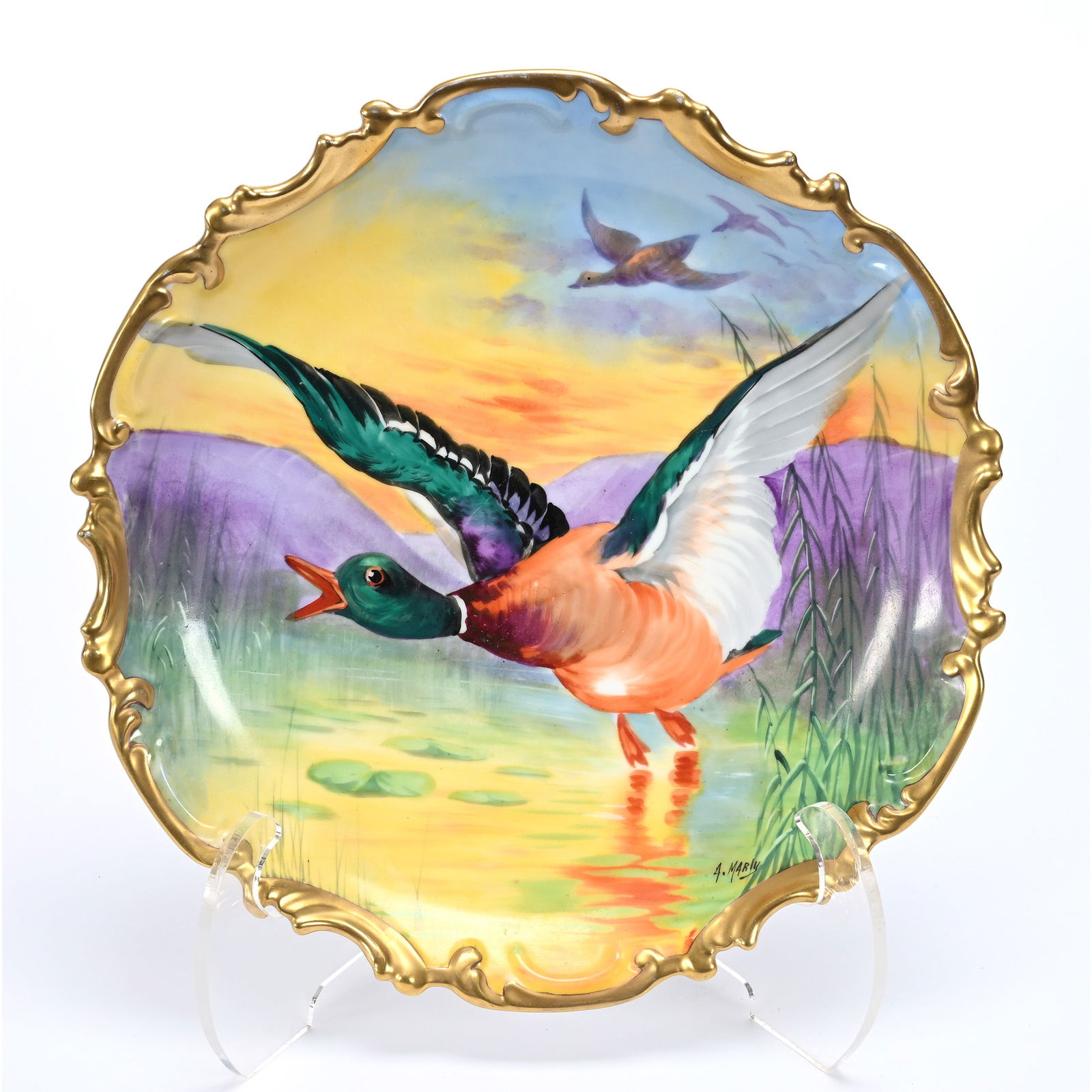 Charger Marked Coronet Limoges (1 of 3)