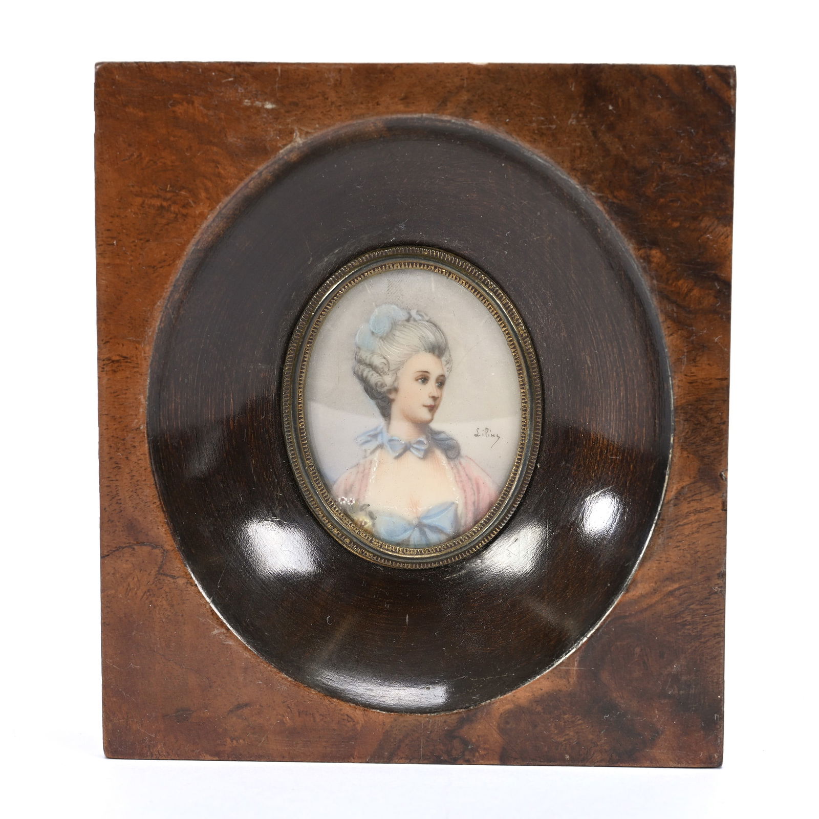 Oval Portrait, Artist Signed (1 of 3)